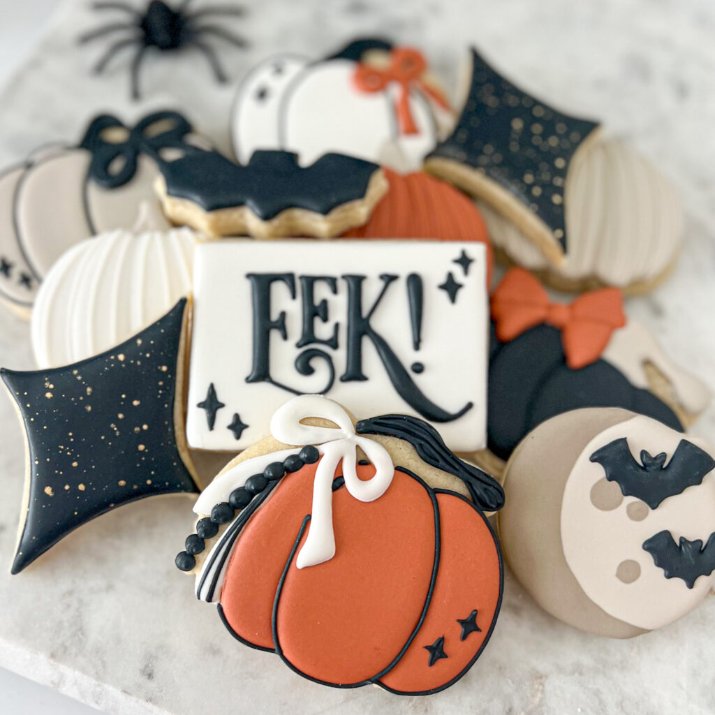 Custom hand-decorated sugar cookies by Danikalicious, Orange County